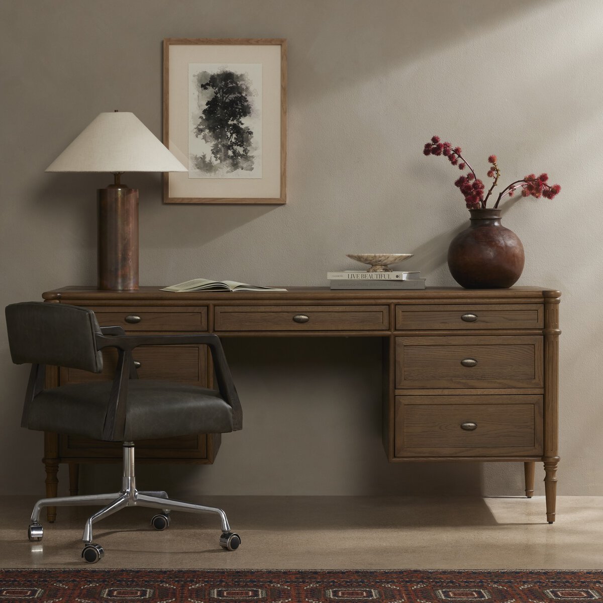 Toulouse Executive Desk - LC Design Co. Shoppe