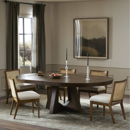 Zelda Round Extension Dining Table - LC Design Co. Shoppe