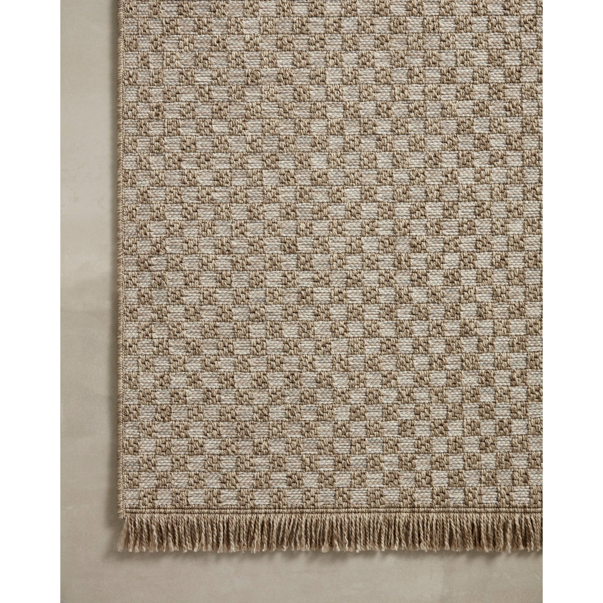 Dawn Natural Check Rug - LC Design Co. Shoppe