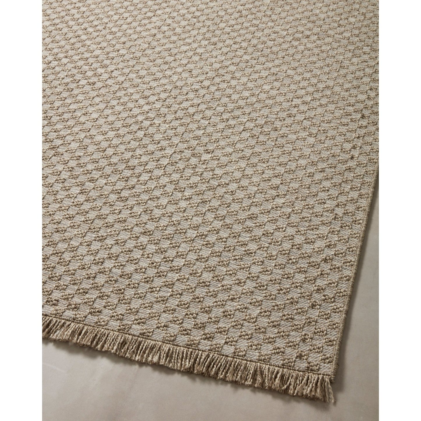 Dawn Natural Check Rug - LC Design Co. Shoppe