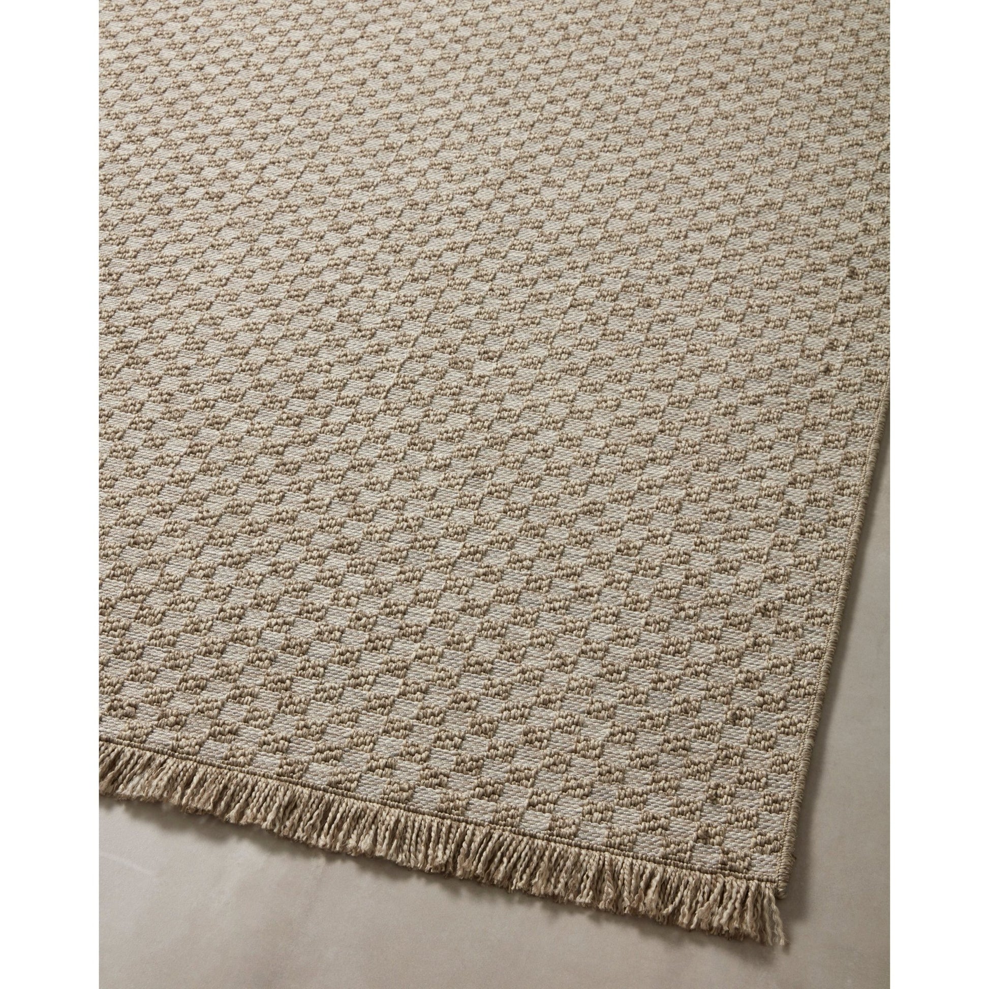 Dawn Natural Check Rug - LC Design Co. Shoppe
