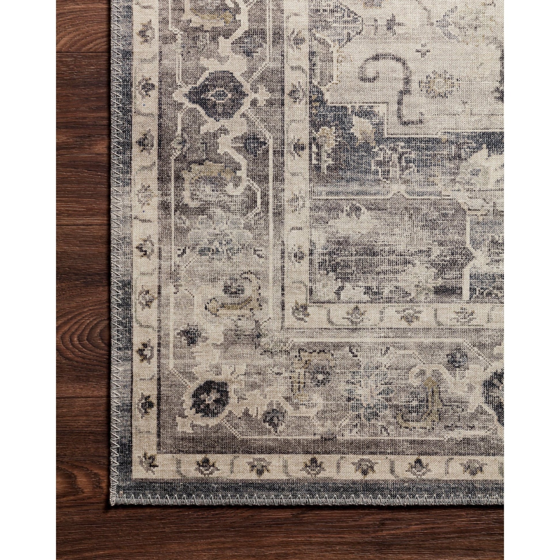 Hathaway Steel/Ivory Rug - LC Design Co. Shoppe