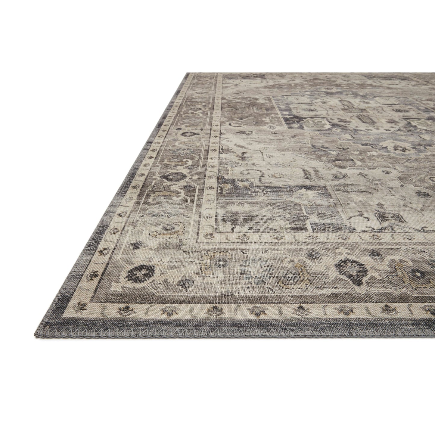 Hathaway Steel/Ivory Rug - LC Design Co. Shoppe