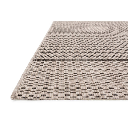 Isle Grey/Black Rug - LC Design Co. Shoppe