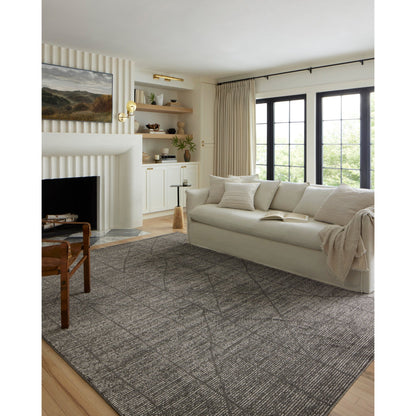 Kamala Detailed Charcoal Rug - LC Design Co. Shoppe