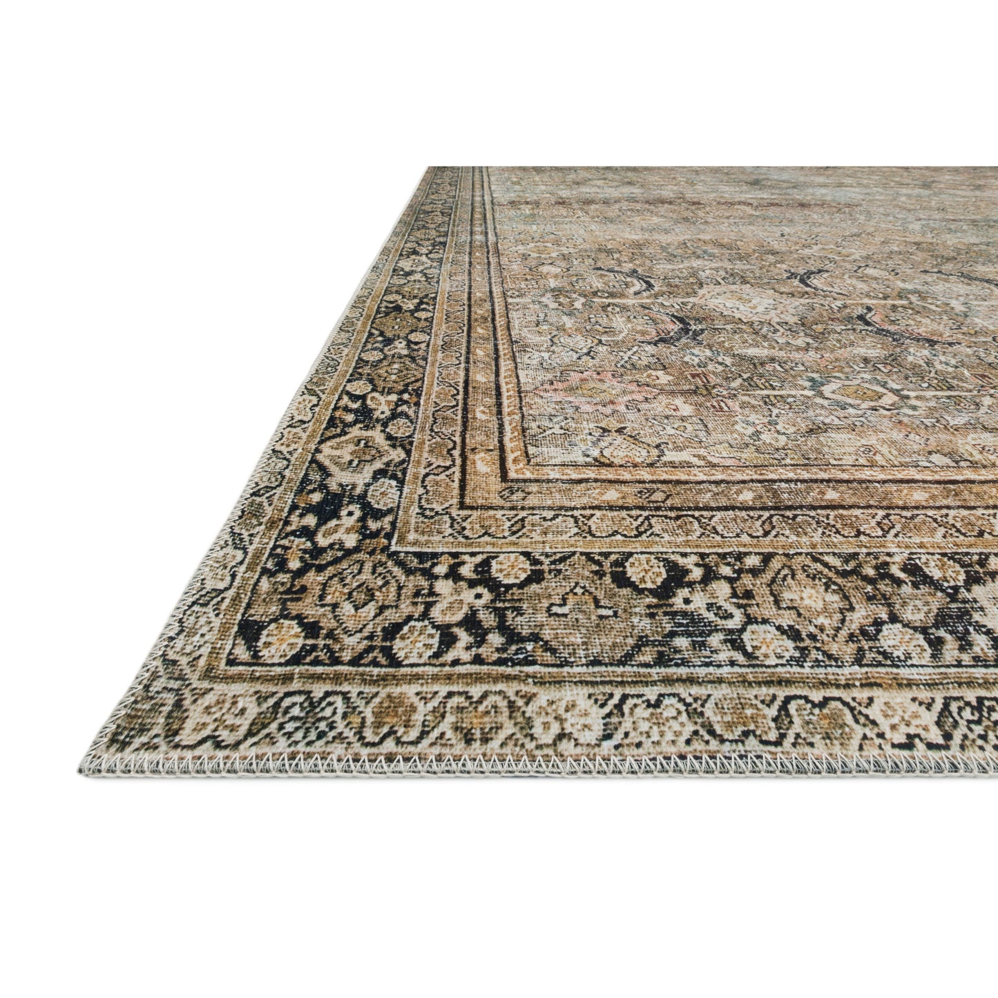 Layla Olive/Charcoal Rug