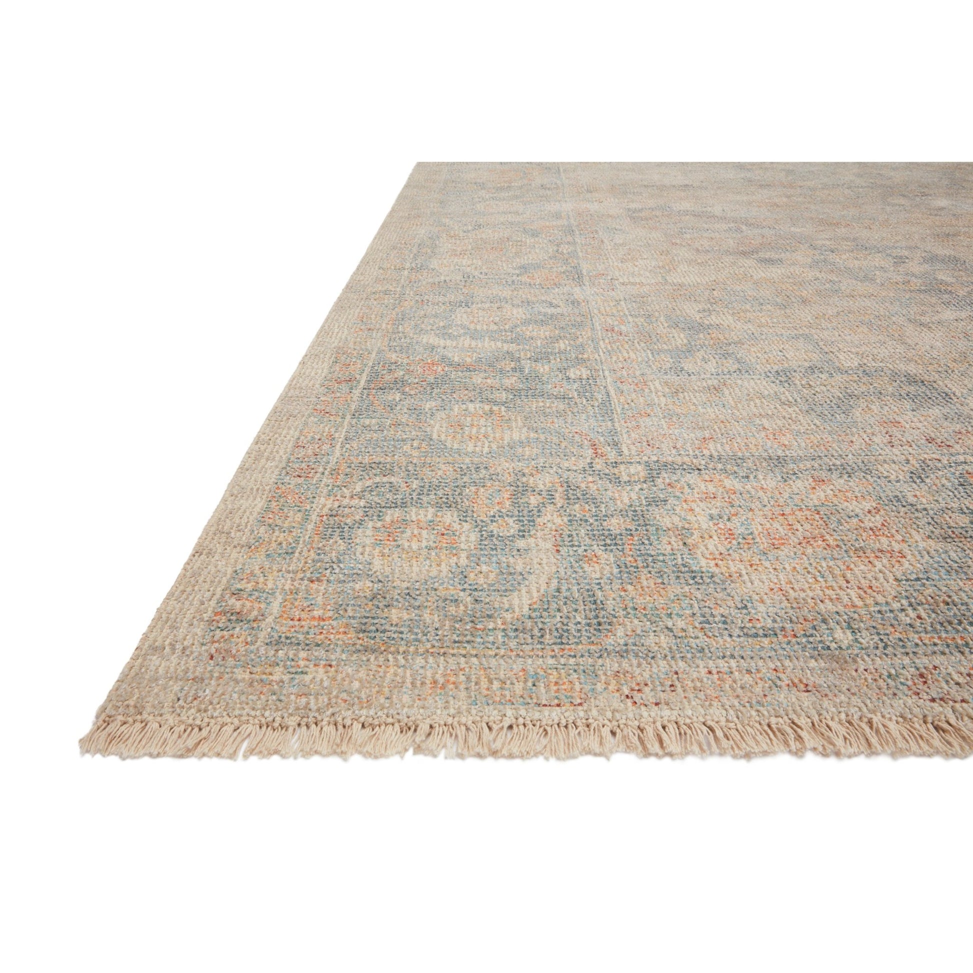 Priya Bone/Bluestone Rug - LC Design Co. Shoppe
