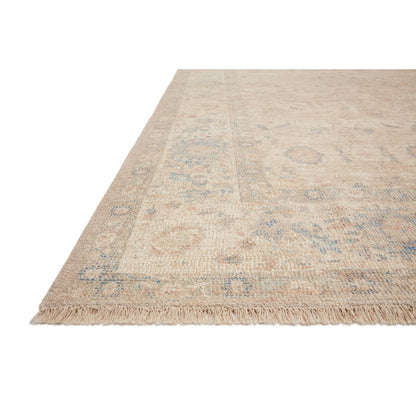 Priya Natural/Blue Rug - LC Design Co. Shoppe