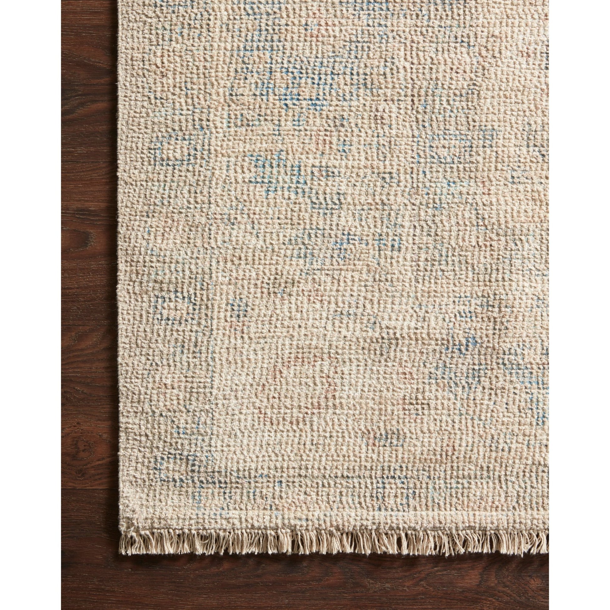 Priya Natural/Blue Rug - LC Design Co. Shoppe