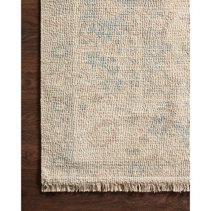 Priya Natural/Blue Rug - LC Design Co. Shoppe