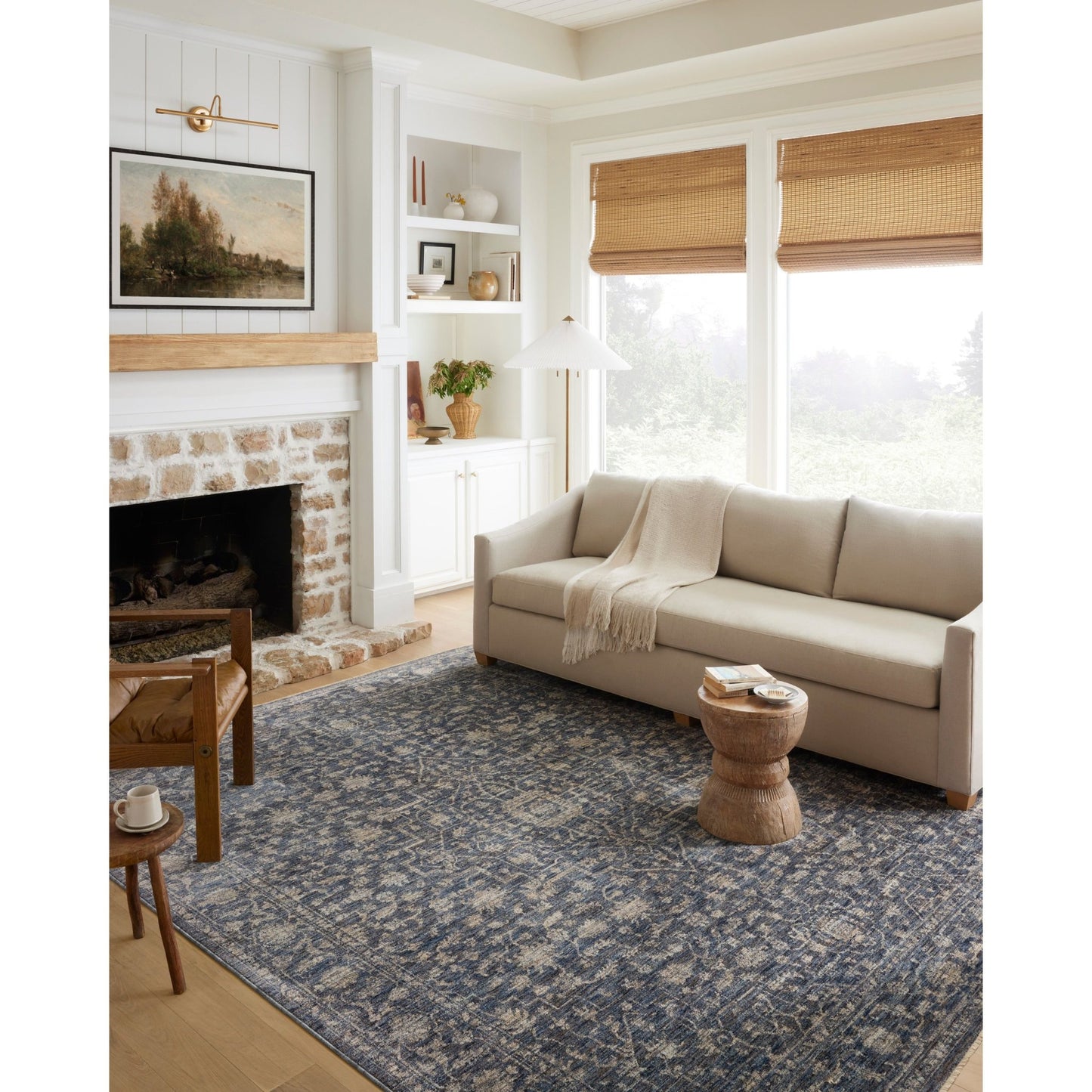 Sorrento Midnight/ Natural Rug - LC Design Co. Shoppe